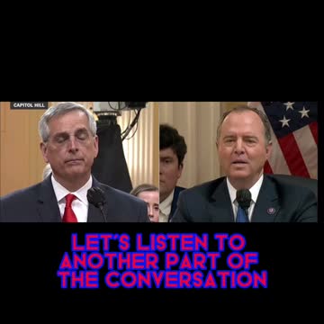 ADAM SCHIFF'S JAN 6 “evidence”