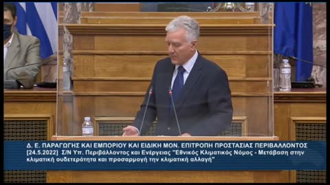 ΒΟΛΟΥΔΑΚΗΣ ΝΔ ΓΙΑ ΚΛΙΜΑΤΙΚΗ ΑΛΛΑΓΗ Κ ΑΠΟΛΙΓΝΙΤΟΠΟΙΗΣΗ-ΜΗΠΩΣ ΒΙΑΖΟΜΑΣΤΕ ΛΙΓΟ