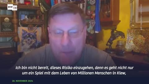 Scott Ritter "ATACMS missiles can only be operated by the US". (German Subtitles)