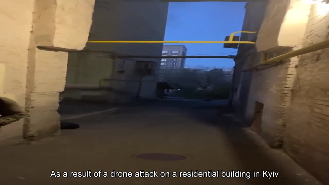 As a result of a drone attack on a residential building in Kyiv, a woman died, 18 people were rescu