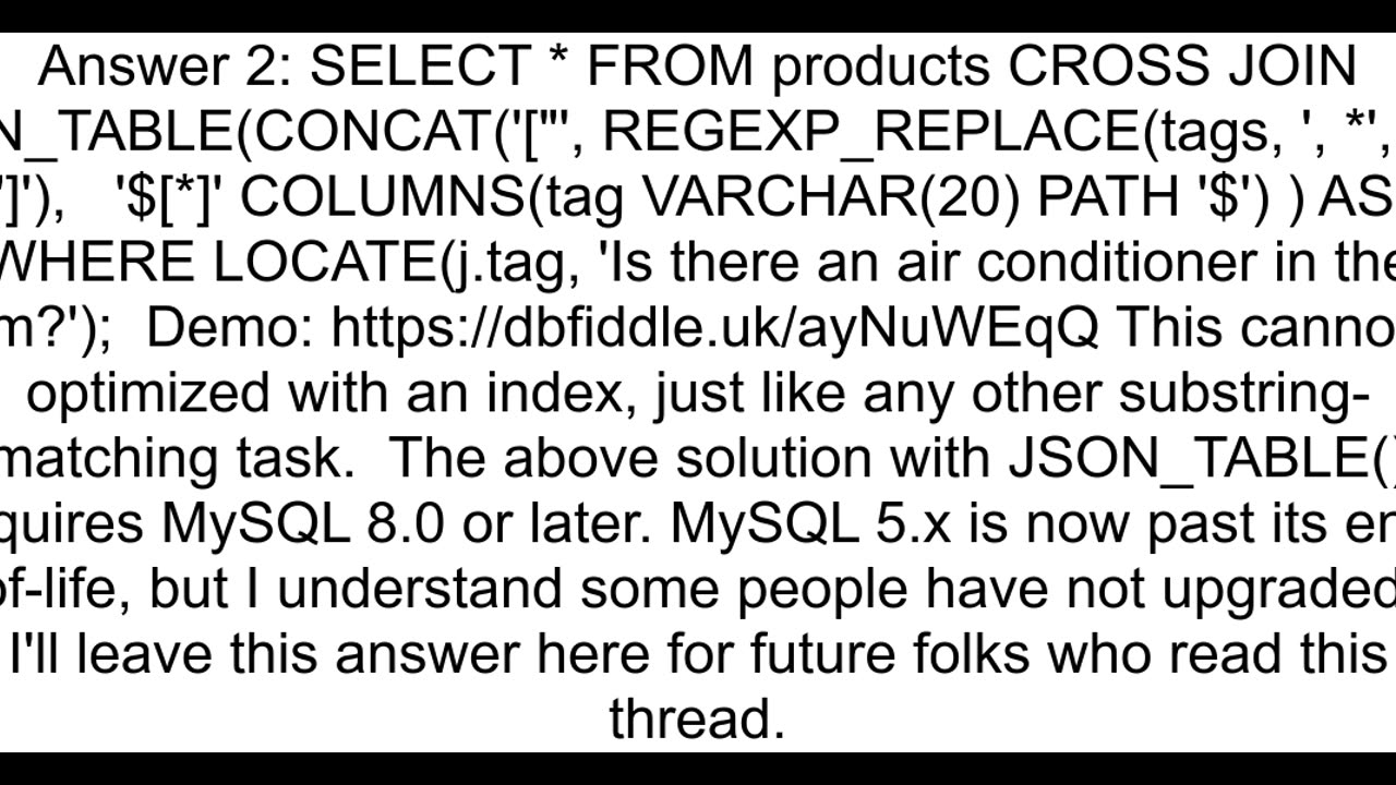 how to check if value from a commaseparated string exists in string MySQL