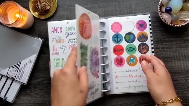 Happy Planner Sticker Book Flip Through