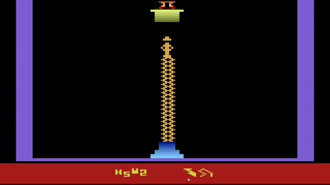 Perfect score in Raiders of the Lost Ark - Atari 2600