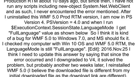 Can we change PowerShell sessions39s LanguageMode