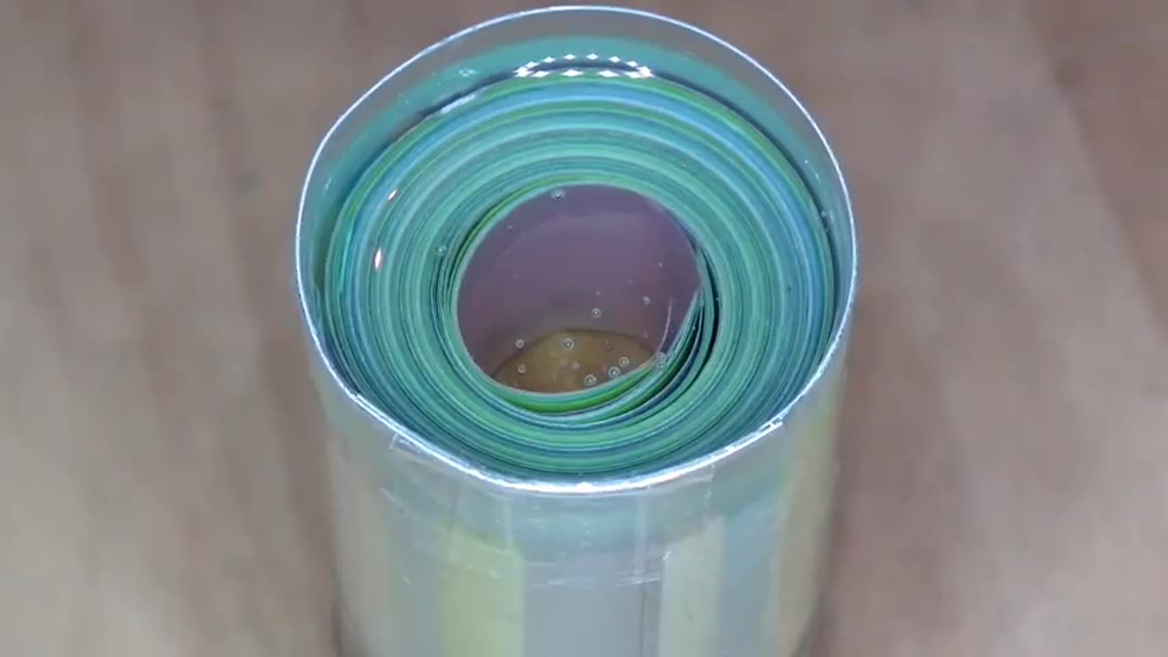 How to make a PAPER RING 💍 ART RESIN