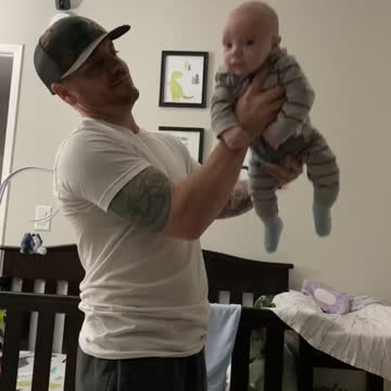 Daddy plus Little Man