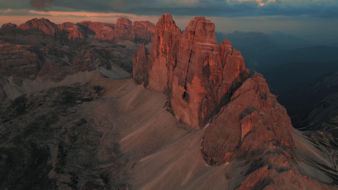 Dolomites Italy Cinematic 4K Drone Shot