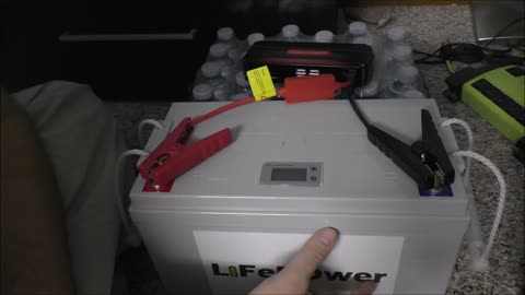 Charging A Lithium Battery With Jumper
