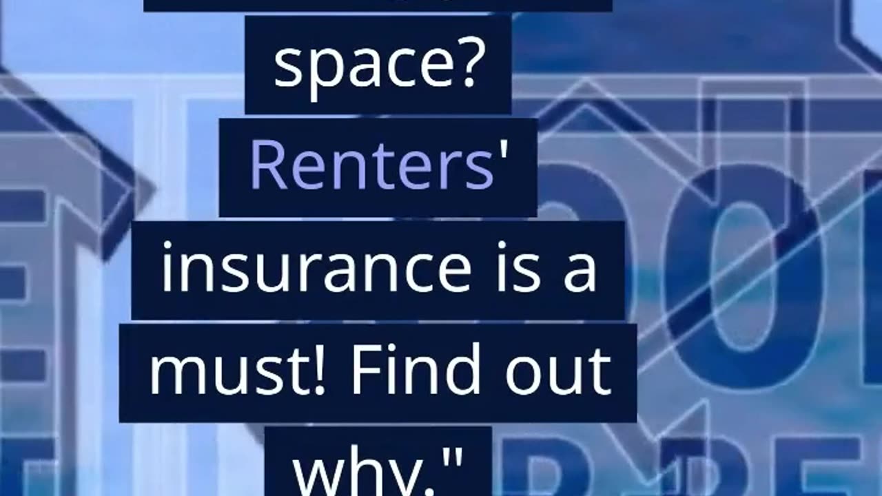 Renters' Insurance A Win-Win