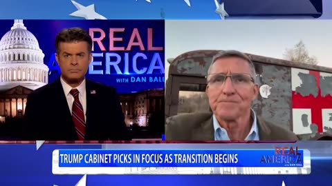 General Flynn joins Dan Ball on Real America to Discuss the Incoming Trump Administration