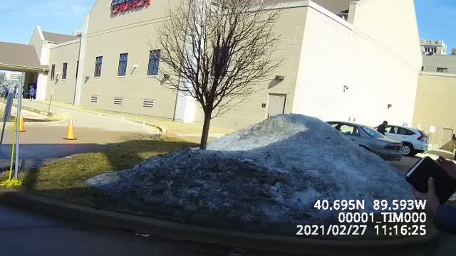 Del, open air preaching on February 27, 2021