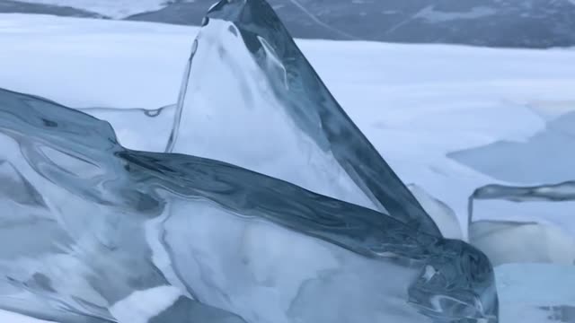 Alaska's Pretty Glacier Ice Sculpture