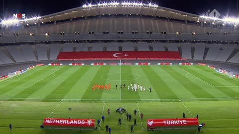 Turkije - The Netherlands - Road to WK 2022 in Qatar.