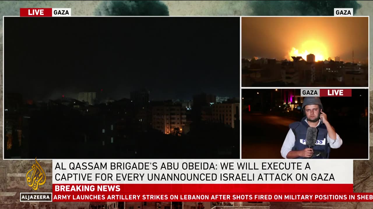 Live update -Israel bombardment of the Gaza Strip is one of the largest