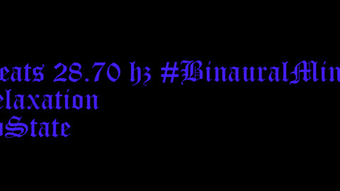 binaural_beats_28.70hz_AudioSphereSleep AudioSphereMindBalance BinauralRelaxingWave