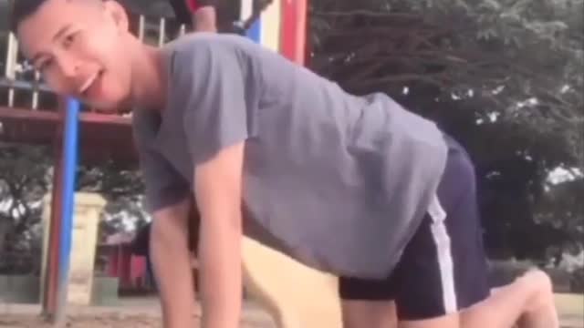 Laughing funny
