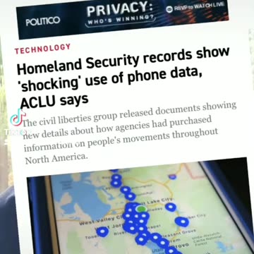 Are we being watched?