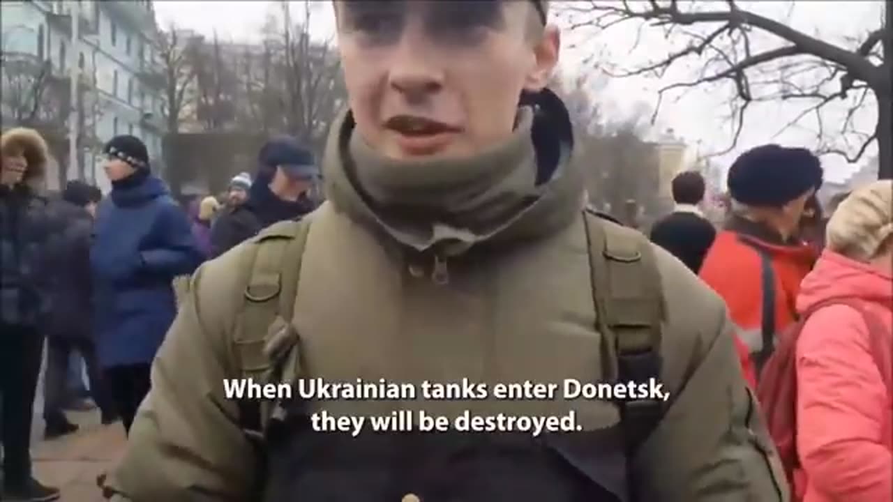 This young Ukrainian was recorded before February 2022