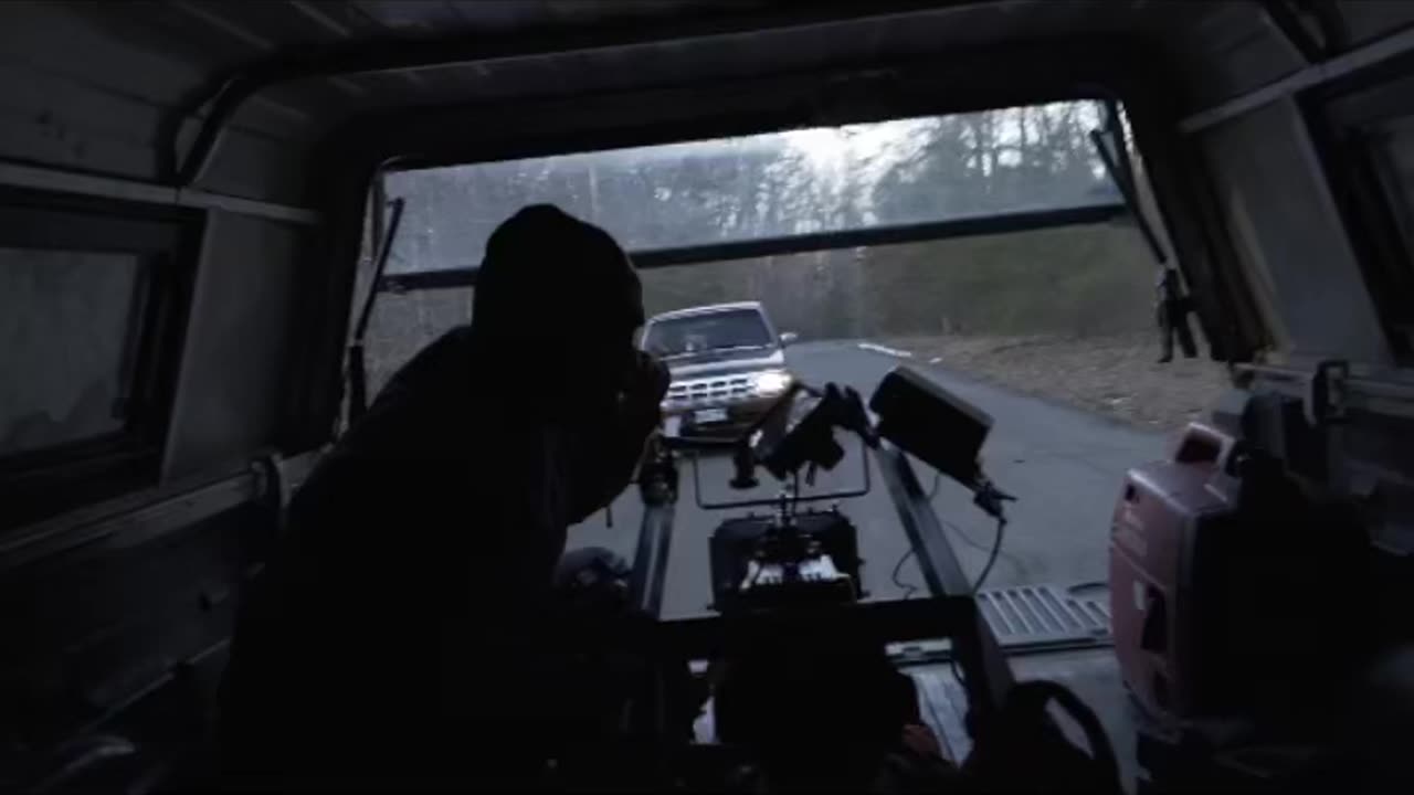 Driving Shot BTS For Drug Town Girl