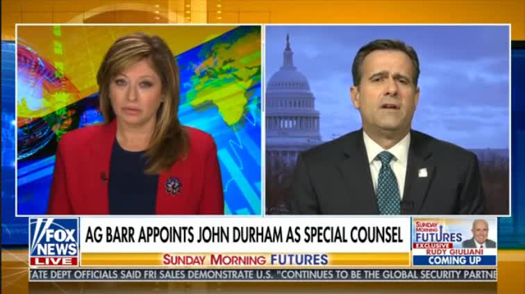 SundayFutures Maria Bartiromo/DNI John Ratcliffe