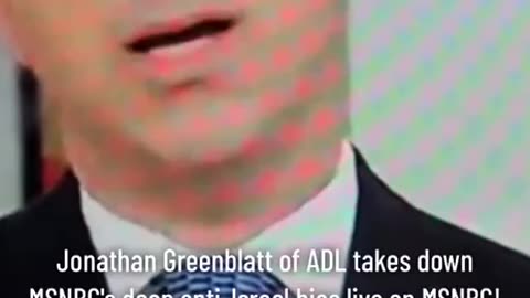 MSNBC anti-Israel bias is destroyed by this man.