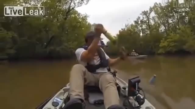 the appearance of a shark while fishing