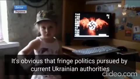 Ukraine children under Nazi indoctrination