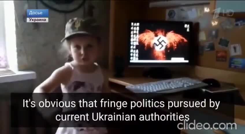 Ukraine children under Nazi indoctrination