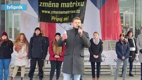 Změna Matrixu - Demonstrace s pochodem Brno 18.212.2021