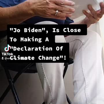 Joe Biden is close to Sunny climate change emergencies