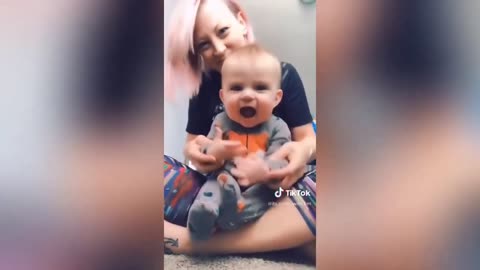 Cute Baby#1 Tiktok Dance