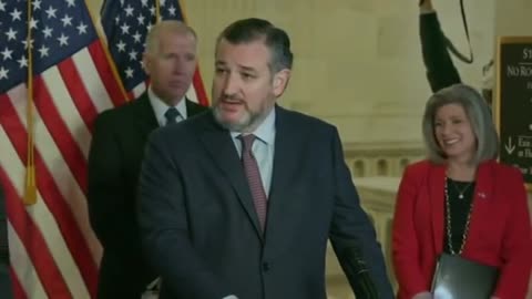 Viral Moment: Ted Cruz Rips Reporters For Never Questioning Biden, Psaki Maskless Speeches