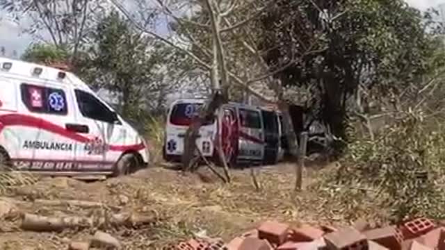 Video: Grave accidente de una volqueta en Curití