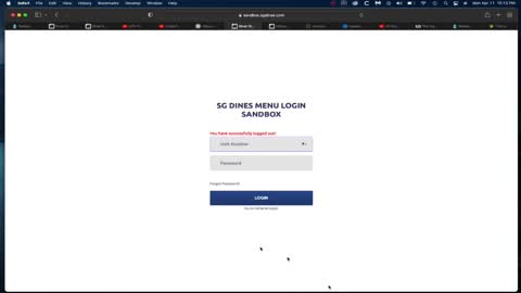 Sg Dines Dine In Module Tutorial