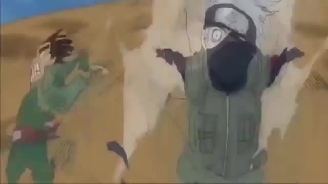 Kakashi vs Guy the funniest race in the anime!!