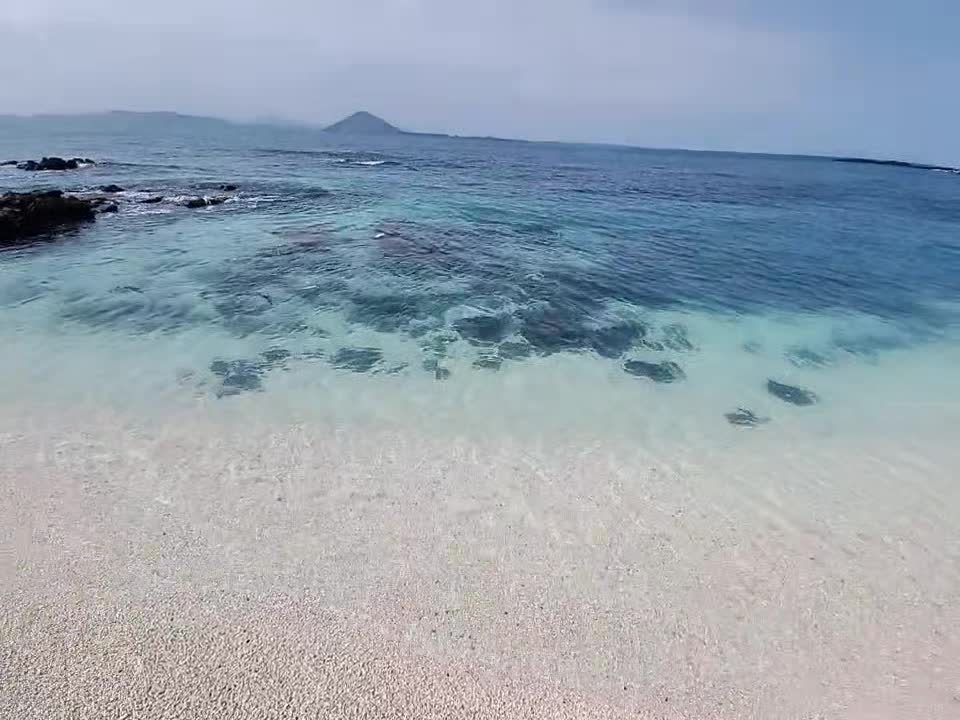 Beautiful Jeju sea