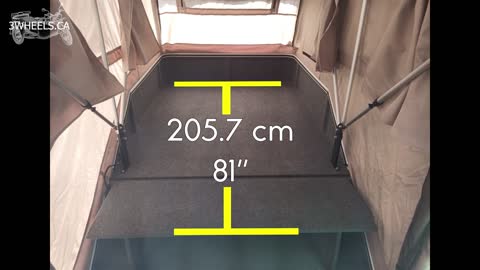 Lees-ure Lite Excel Trailer Dimensions