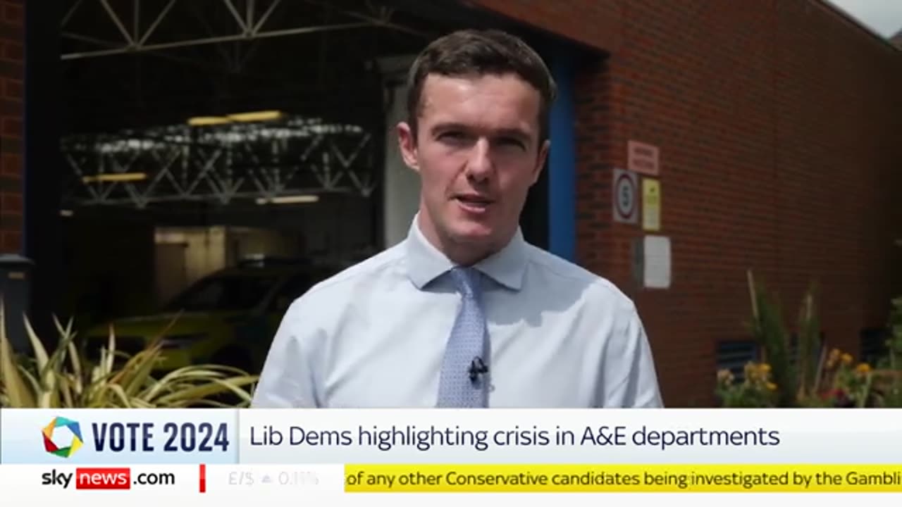 'Tories are in it for themselves, not public service,' says Lib Dem leader Sky News