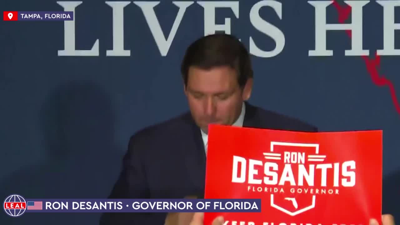 Watch ‘Keep Florida Free’ tour stops in Tampa featuring DeSantis, Rubio