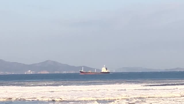 The sea in winter is sentimental.