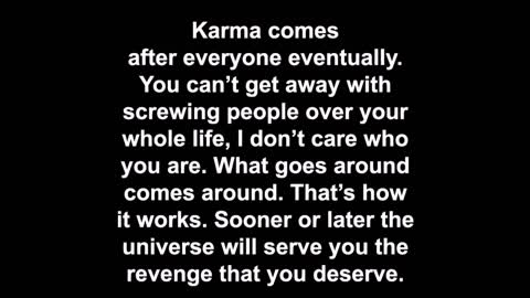KARMA..... I'M COMING FOR YOU ""MOOK H""....