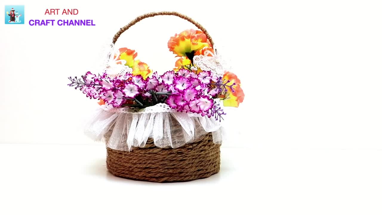 You can make some small baskets at home