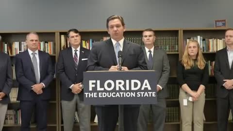 Gov. Ron DeSantis Touts Teacher Bonuses, Civics Education