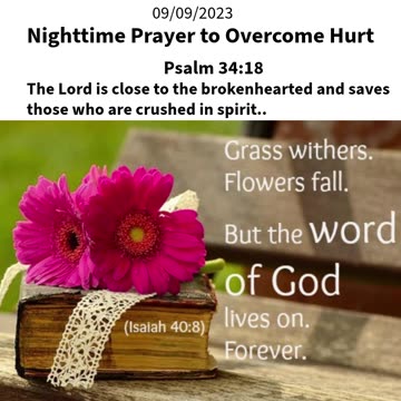 Nighttime Prayer to Overcome Hurt #shorts #grace #jesus #god #mercy #faith #blessed #peace #joy