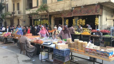 Cairo, local market