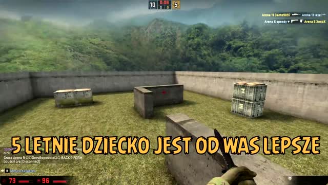 5 latek gra w CS:GO (TrolleQ na mikrofonie) /w Kacperek&Minejaszczur