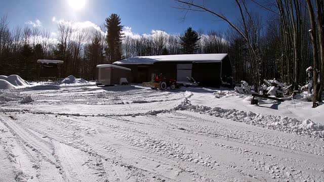 Snow Removal after Weekend Storm