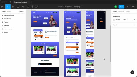 Figma To Real Website Responsive Homepage HTML, CSS & JavaScript Part 12