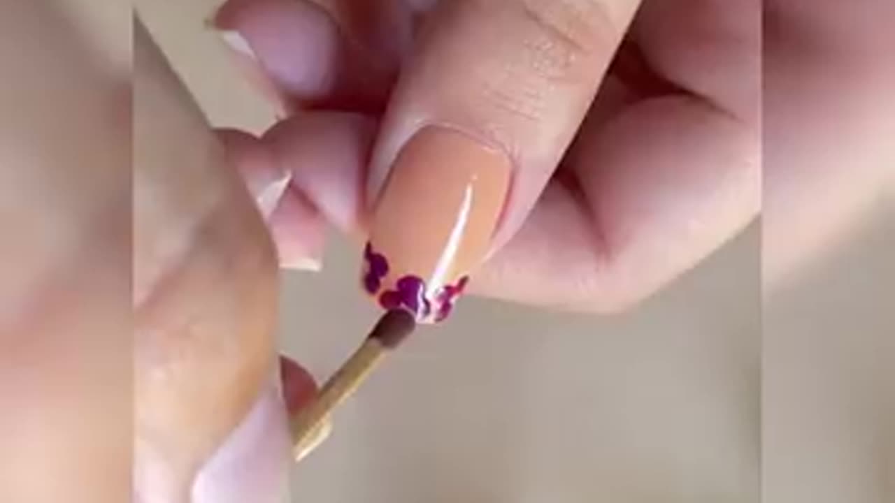 10+ Easy nail art designs with household items || Diy nail art designs at home