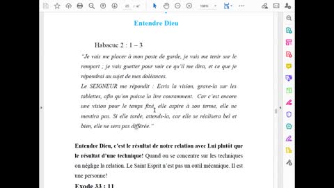 Hearing God Part 3 - Entendre Dieu - Partie 3